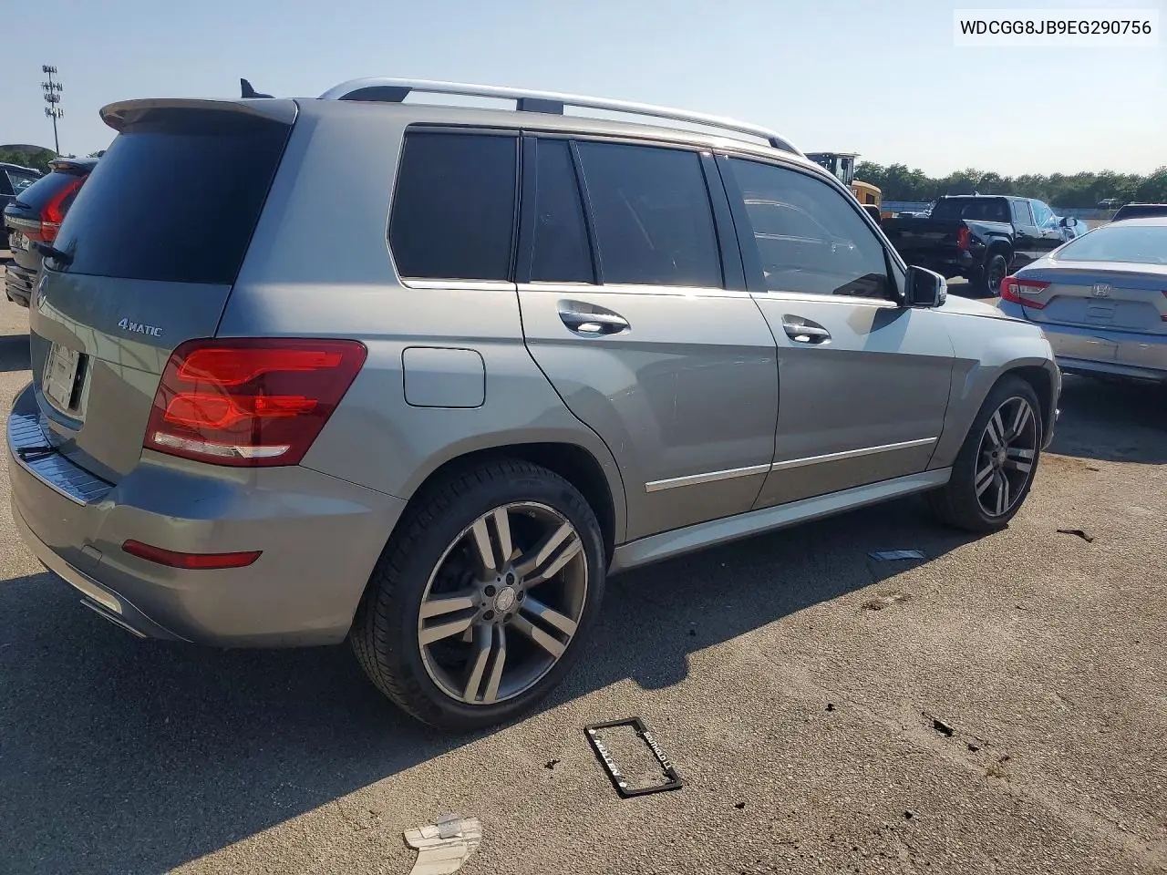 2014 Mercedes-Benz Glk 350 4Matic VIN: WDCGG8JB9EG290756 Lot: 60798686