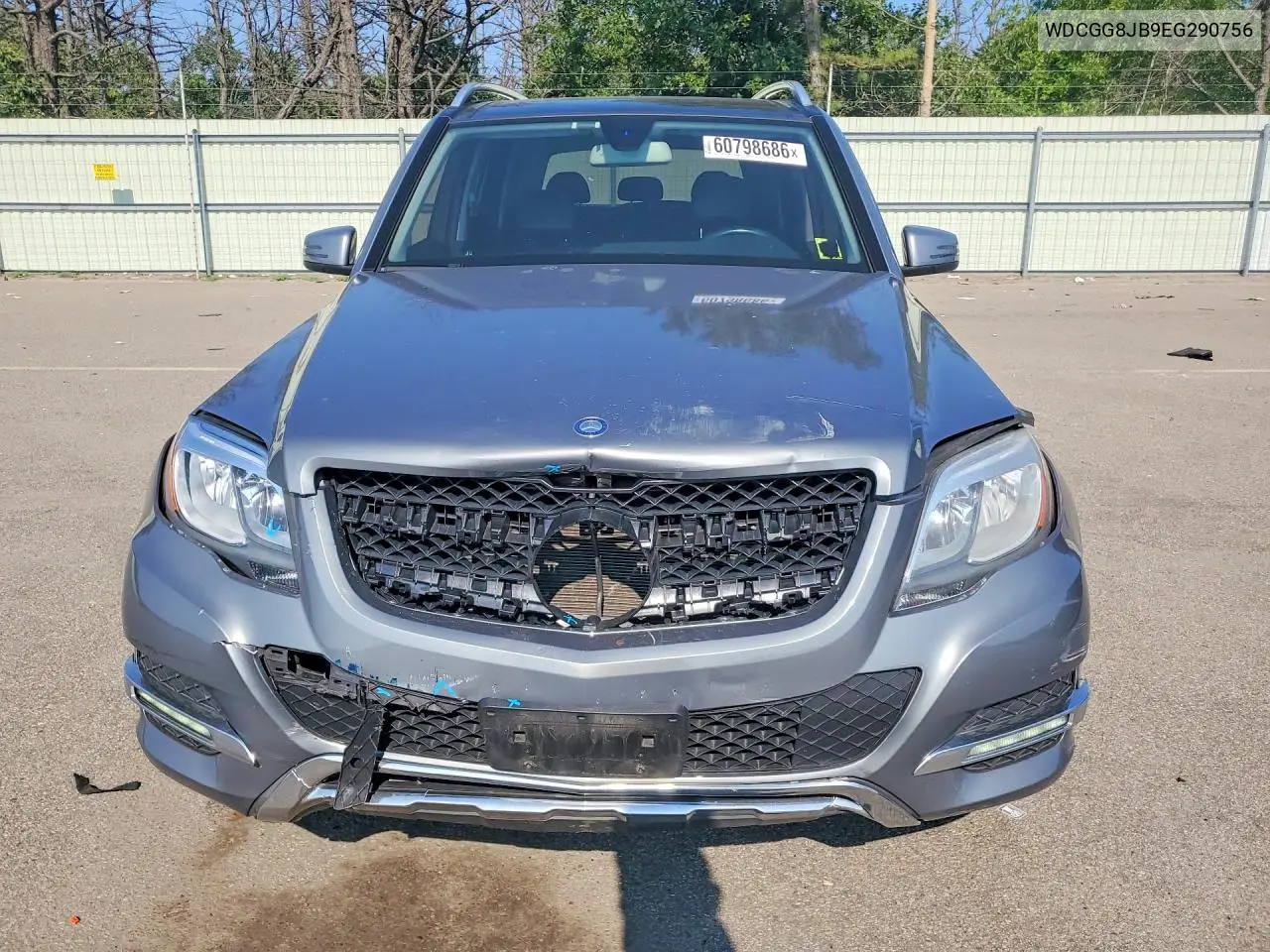 2014 Mercedes-Benz Glk 350 4Matic VIN: WDCGG8JB9EG290756 Lot: 60798686