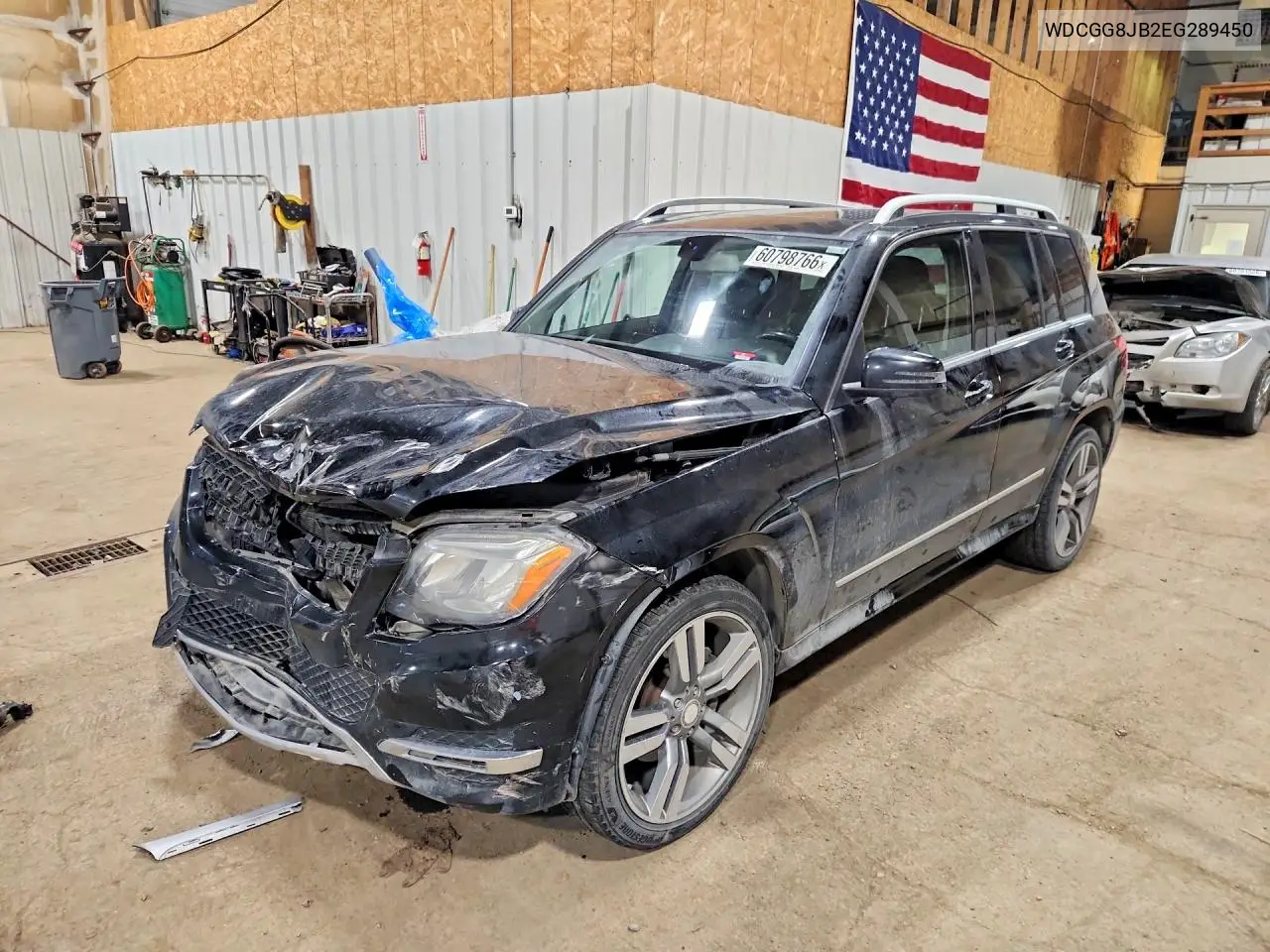2014 Mercedes-Benz Glk 350 4Matic VIN: WDCGG8JB2EG289450 Lot: 60798766