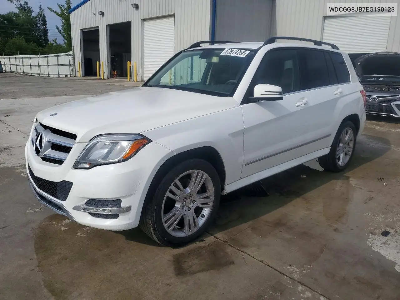 2014 Mercedes-Benz Glk 350 4Matic VIN: WDCGG8JB7EG190123 Lot: 60974266