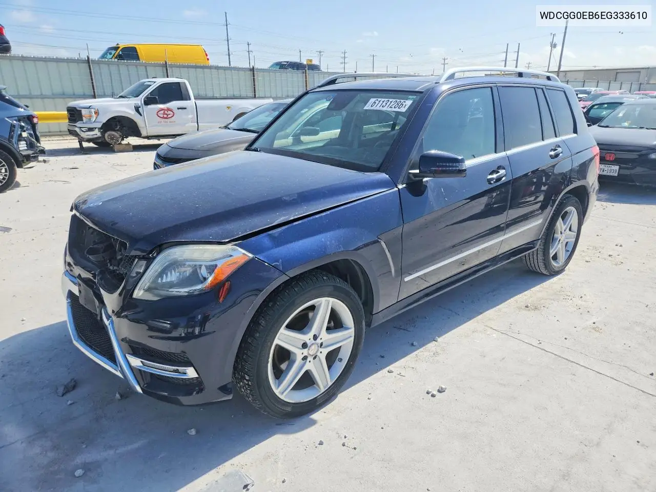 2014 Mercedes-Benz Glk 250 Bluetec VIN: WDCGG0EB6EG333610 Lot: 61131286