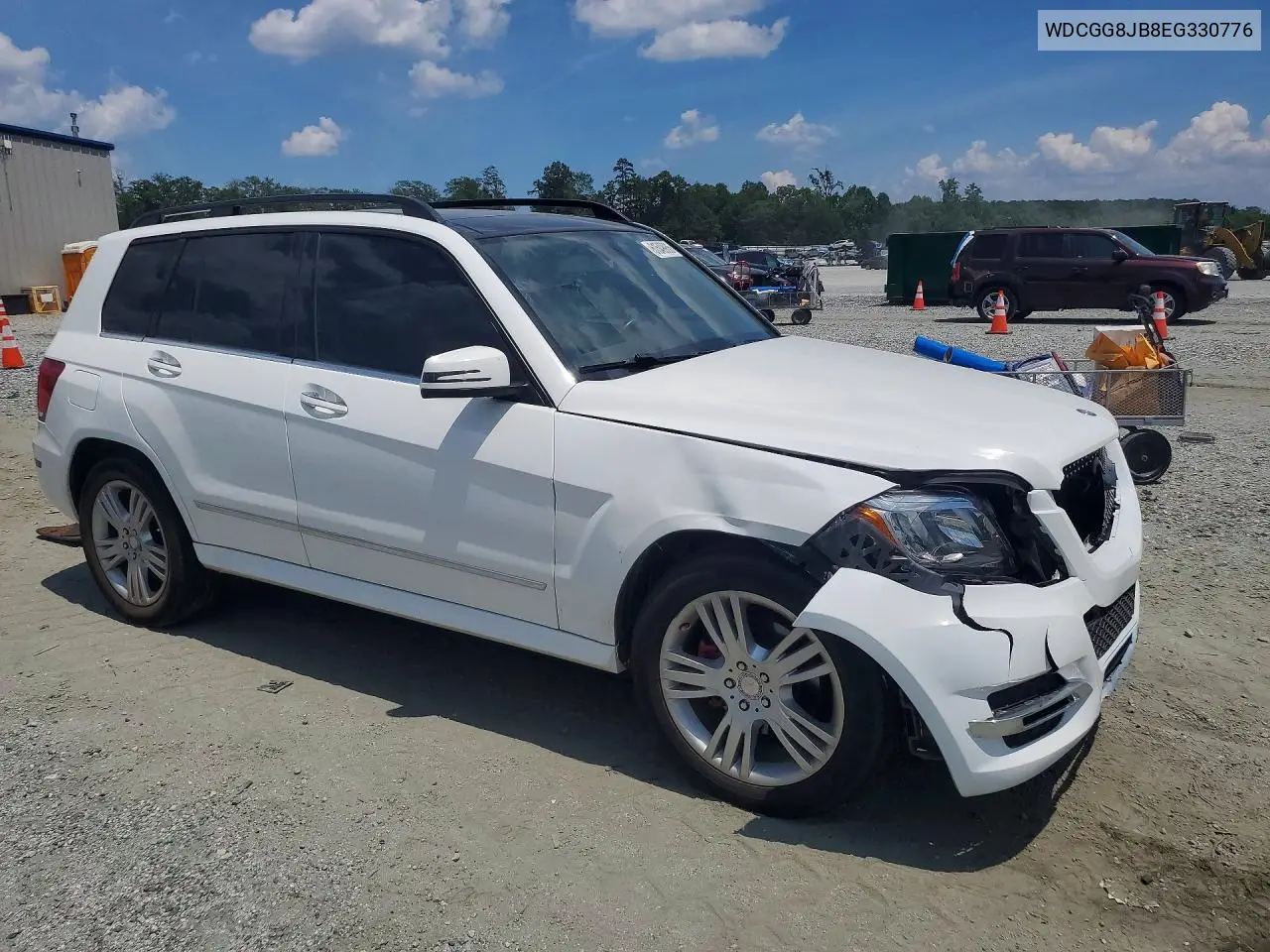 2014 Mercedes-Benz Glk 350 4Matic VIN: WDCGG8JB8EG330776 Lot: 61549936