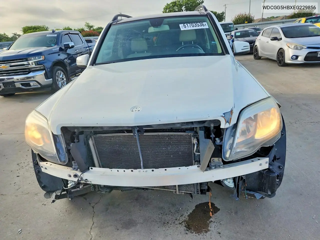 2014 Mercedes-Benz Glk 350 VIN: WDCGG5HBXEG229856 Lot: 61703536