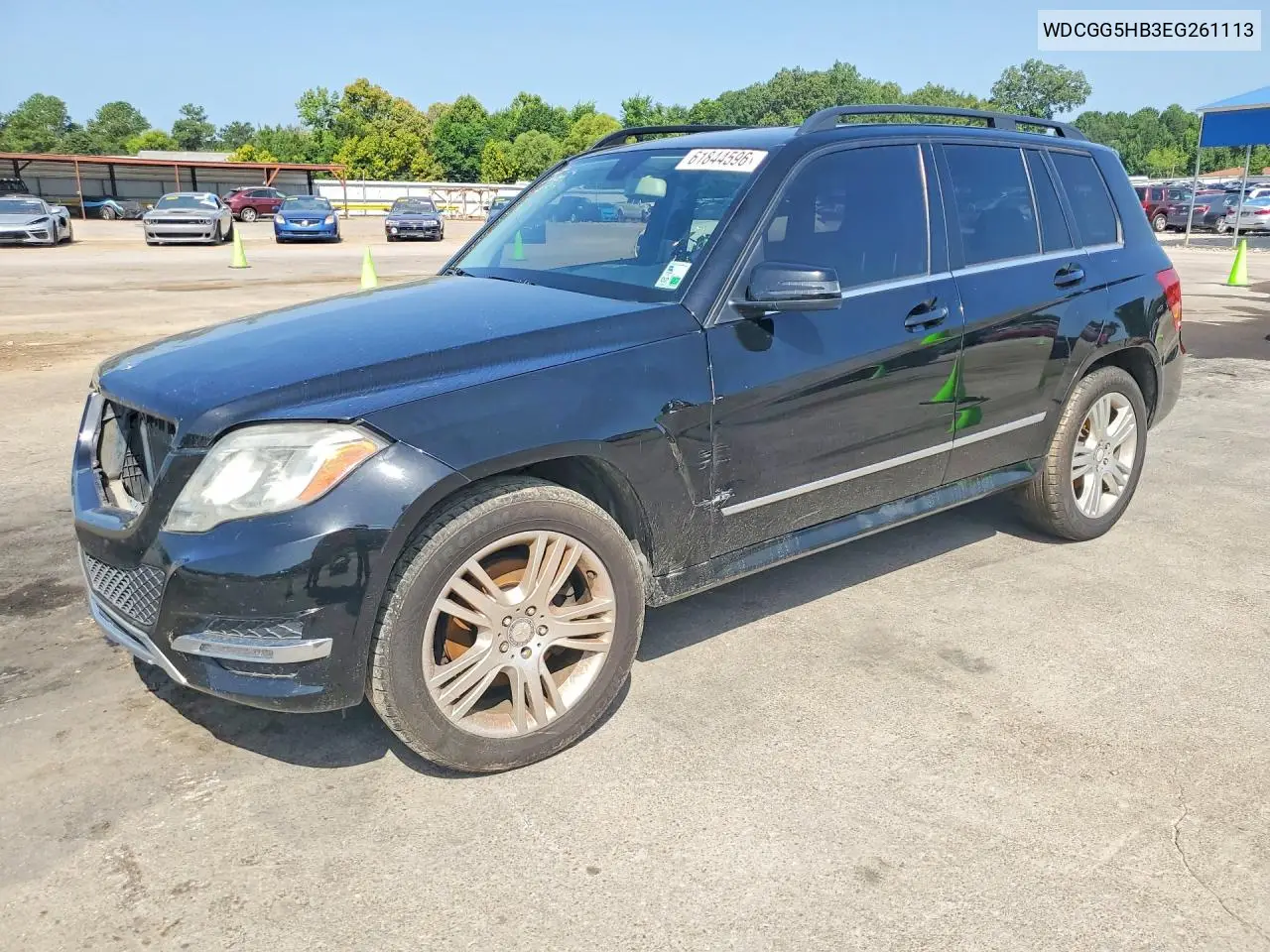 2014 Mercedes-Benz Glk 350 VIN: WDCGG5HB3EG261113 Lot: 61844596