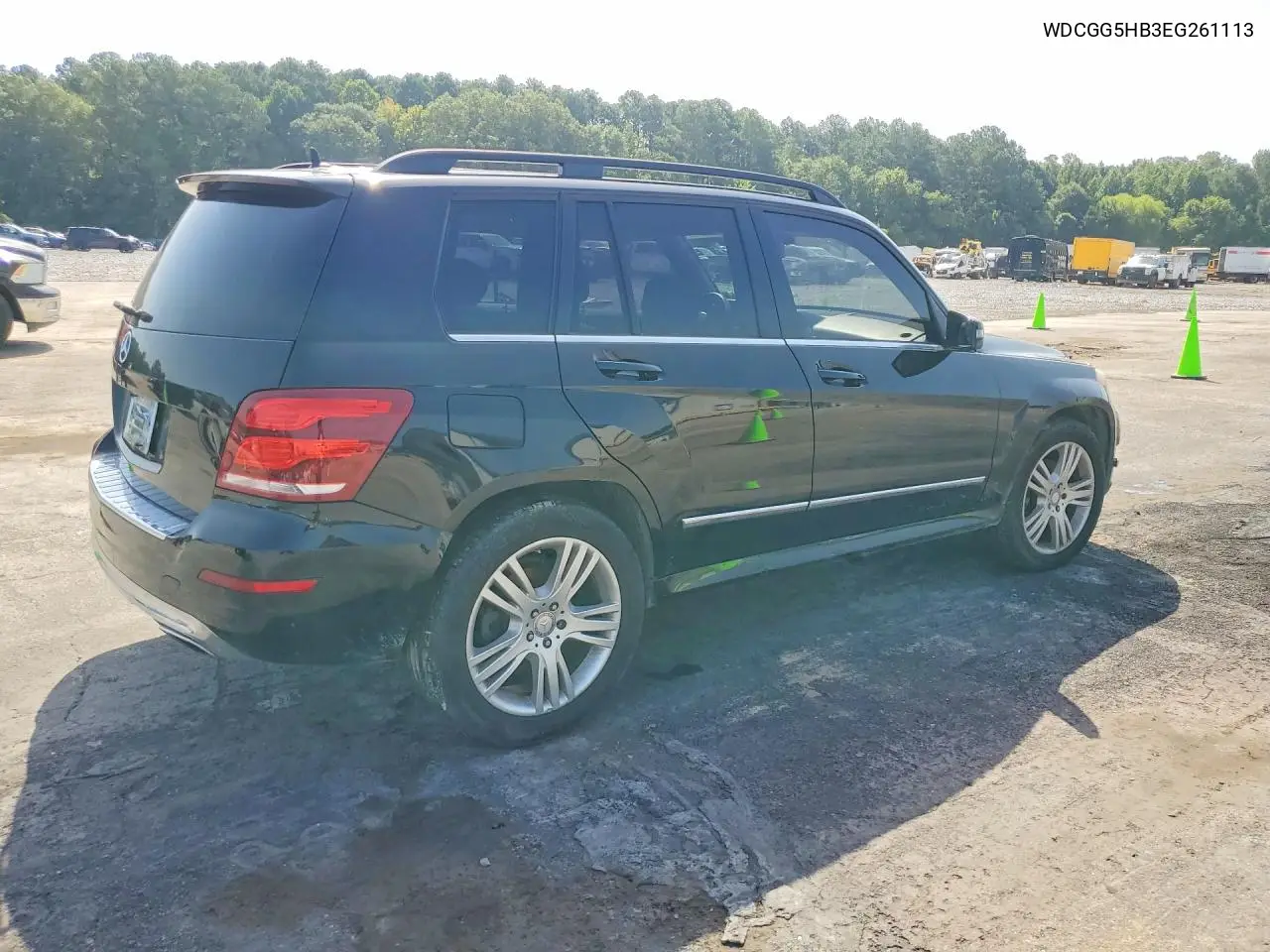 2014 Mercedes-Benz Glk 350 VIN: WDCGG5HB3EG261113 Lot: 61844596