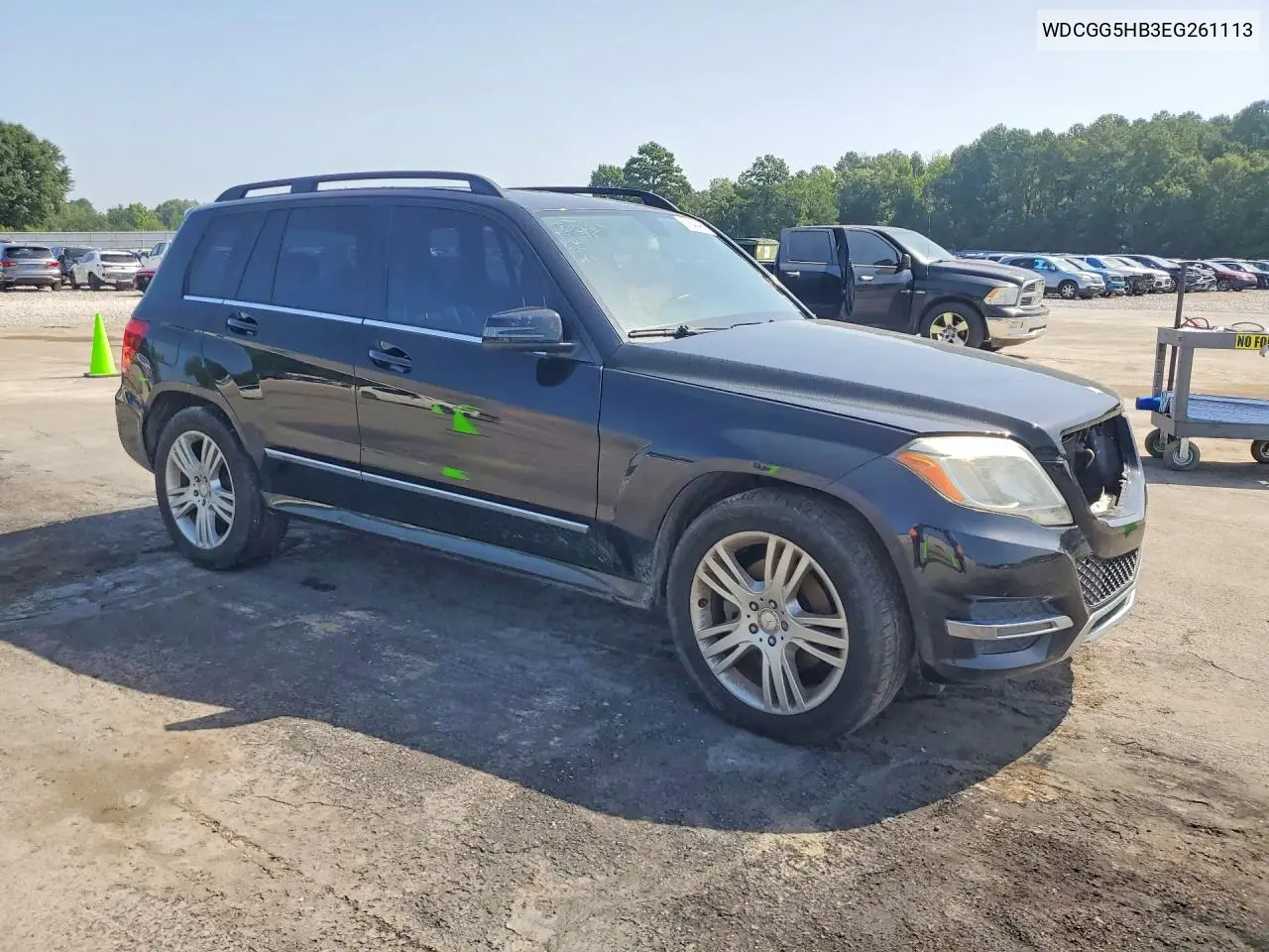 2014 Mercedes-Benz Glk 350 VIN: WDCGG5HB3EG261113 Lot: 61844596
