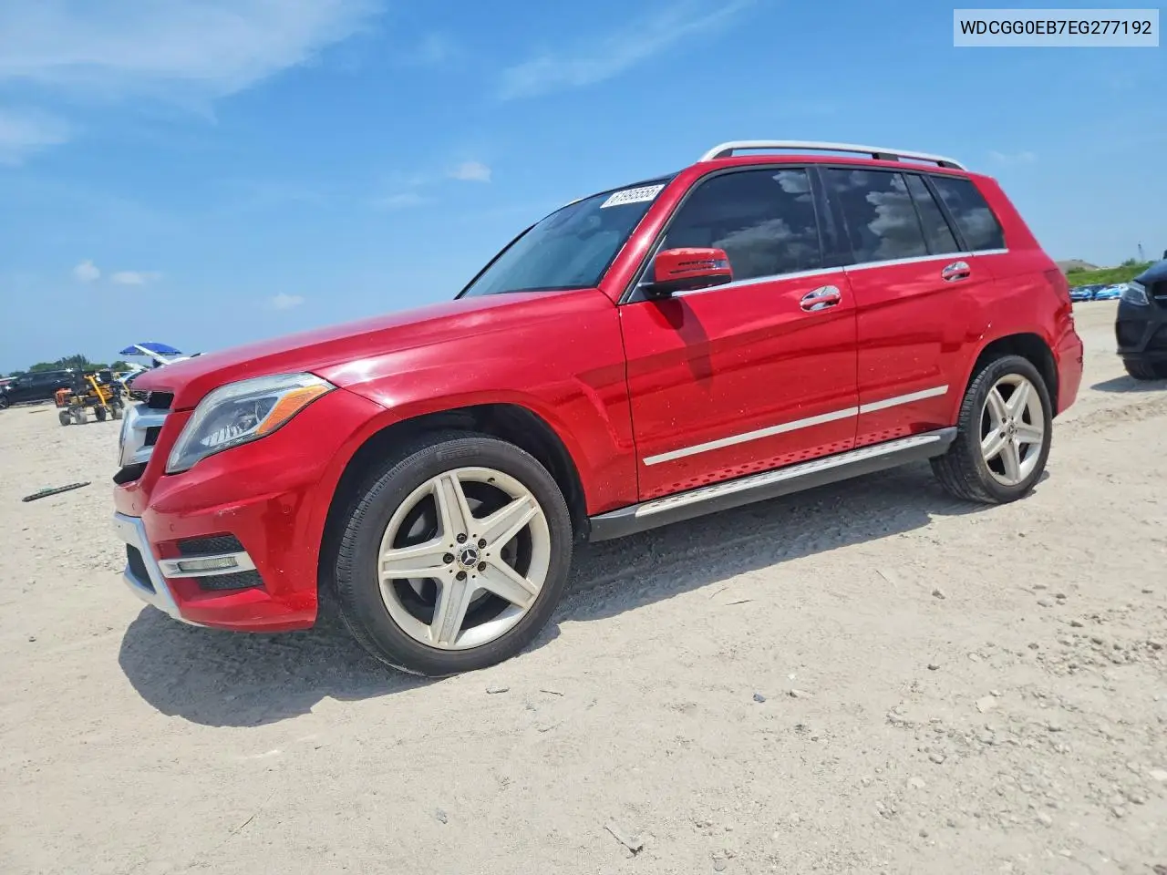 2014 Mercedes-Benz Glk 250 Bluetec VIN: WDCGG0EB7EG277192 Lot: 61995556