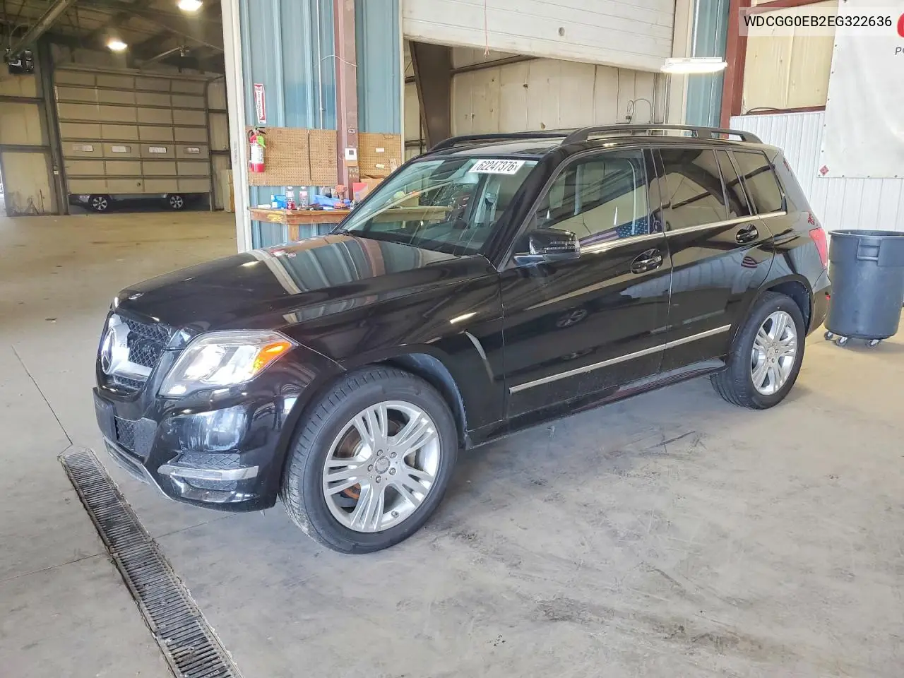 2014 Mercedes-Benz Glk 250 Bluetec VIN: WDCGG0EB2EG322636 Lot: 62247376