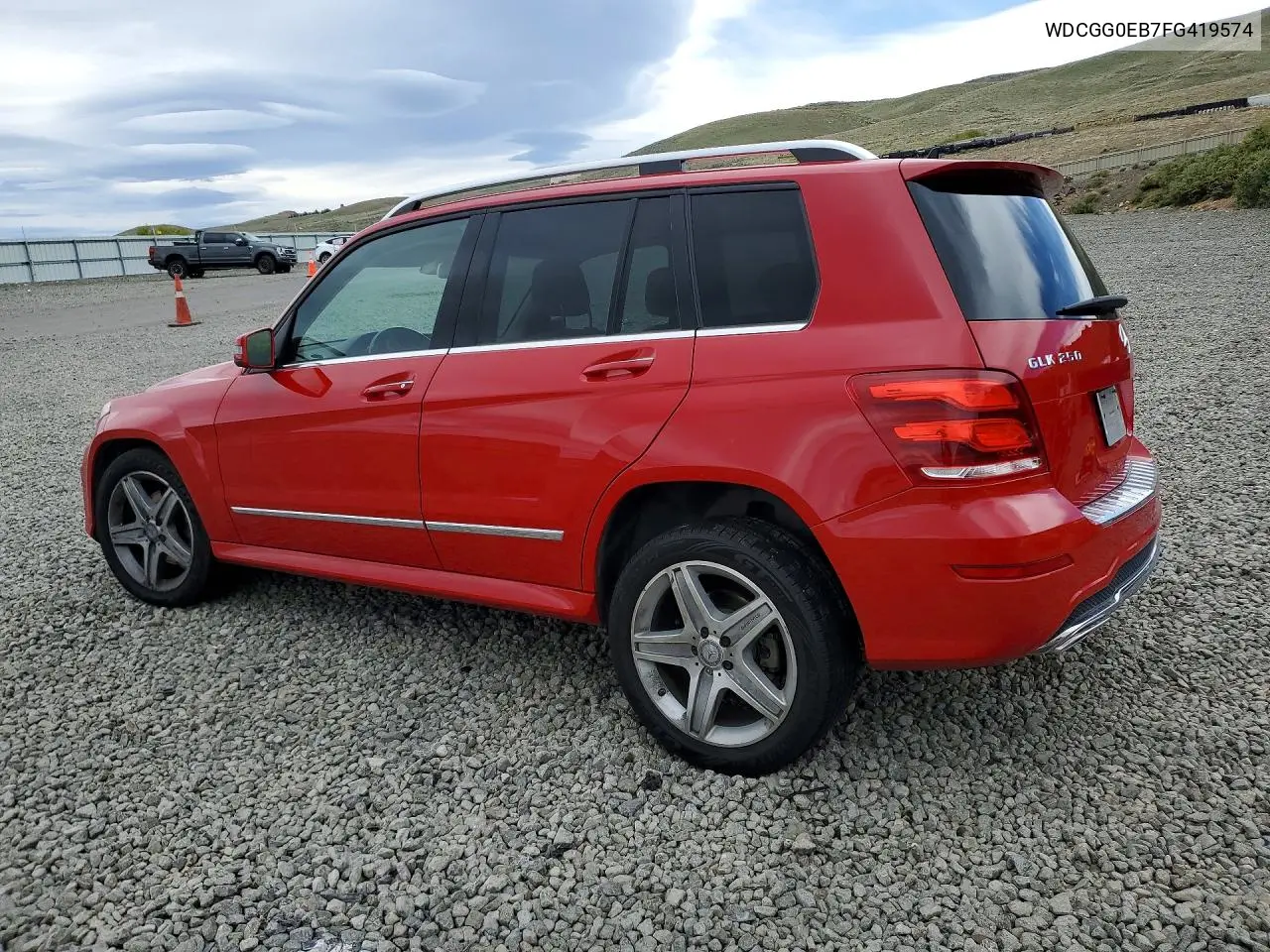2015 Mercedes-Benz Glk 250 Bluetec VIN: WDCGG0EB7FG419574 Lot: 50263276