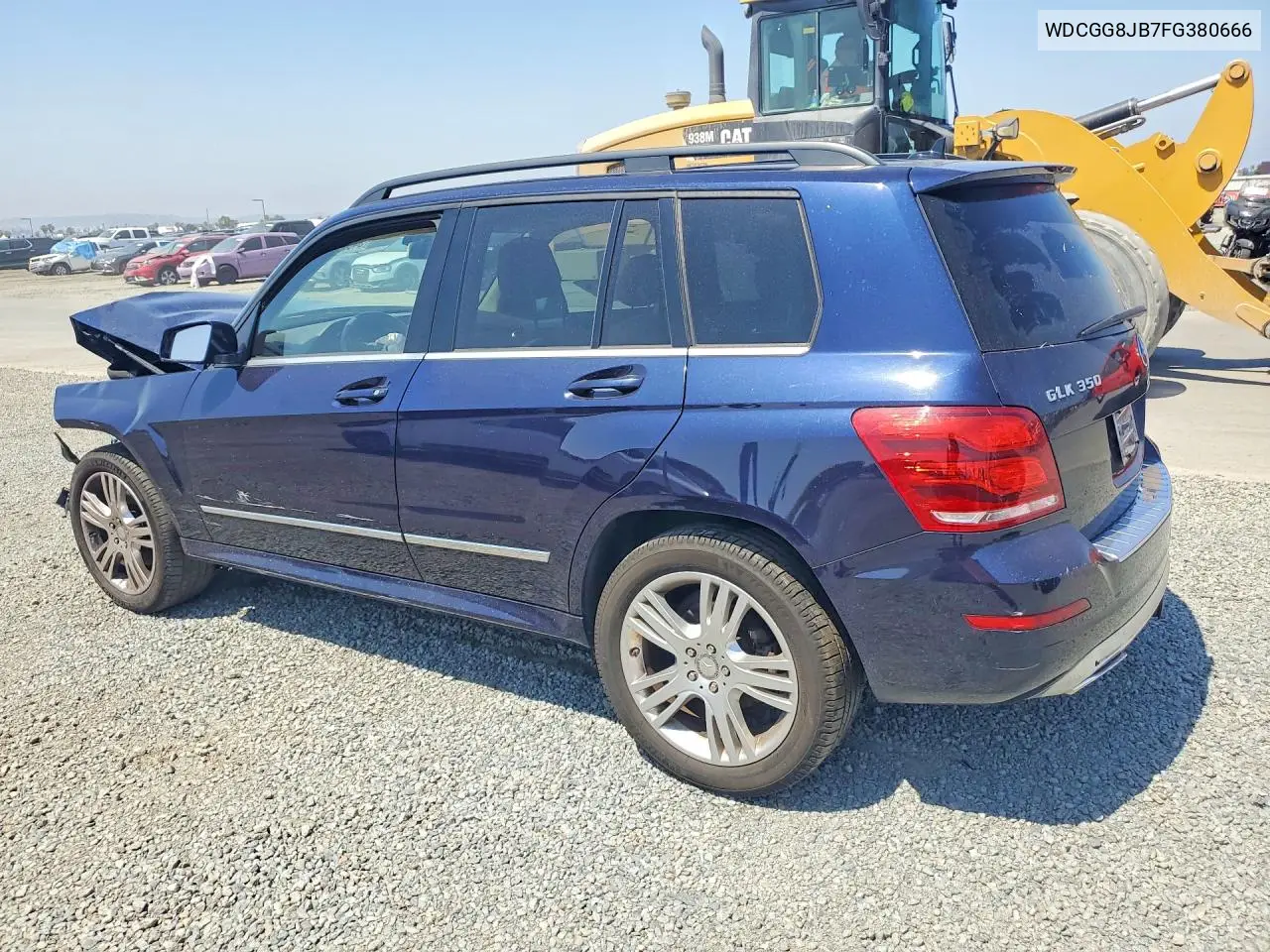 2015 Mercedes-Benz Glk 350 4Matic VIN: WDCGG8JB7FG380666 Lot: 54337466