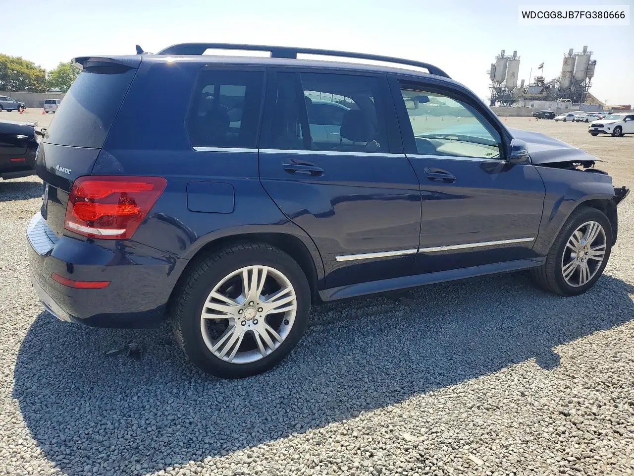 2015 Mercedes-Benz Glk 350 4Matic VIN: WDCGG8JB7FG380666 Lot: 54337466