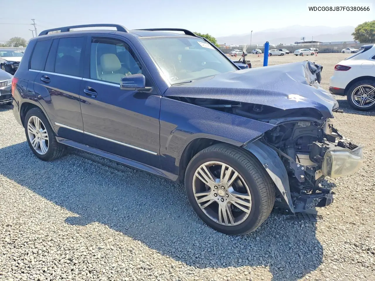2015 Mercedes-Benz Glk 350 4Matic VIN: WDCGG8JB7FG380666 Lot: 54337466