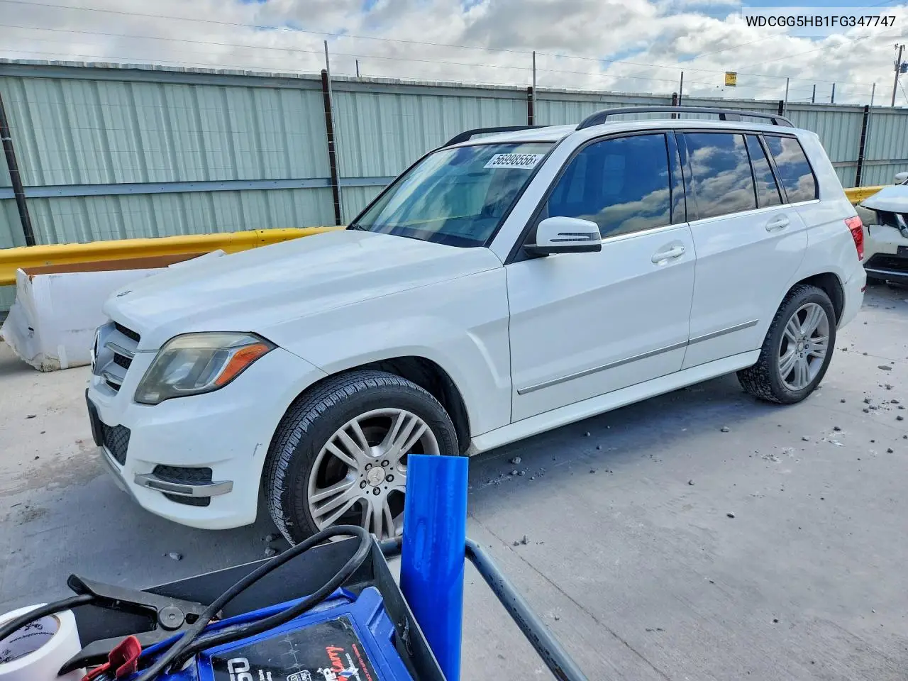 2015 Mercedes-Benz Glk 350 VIN: WDCGG5HB1FG347747 Lot: 56998556