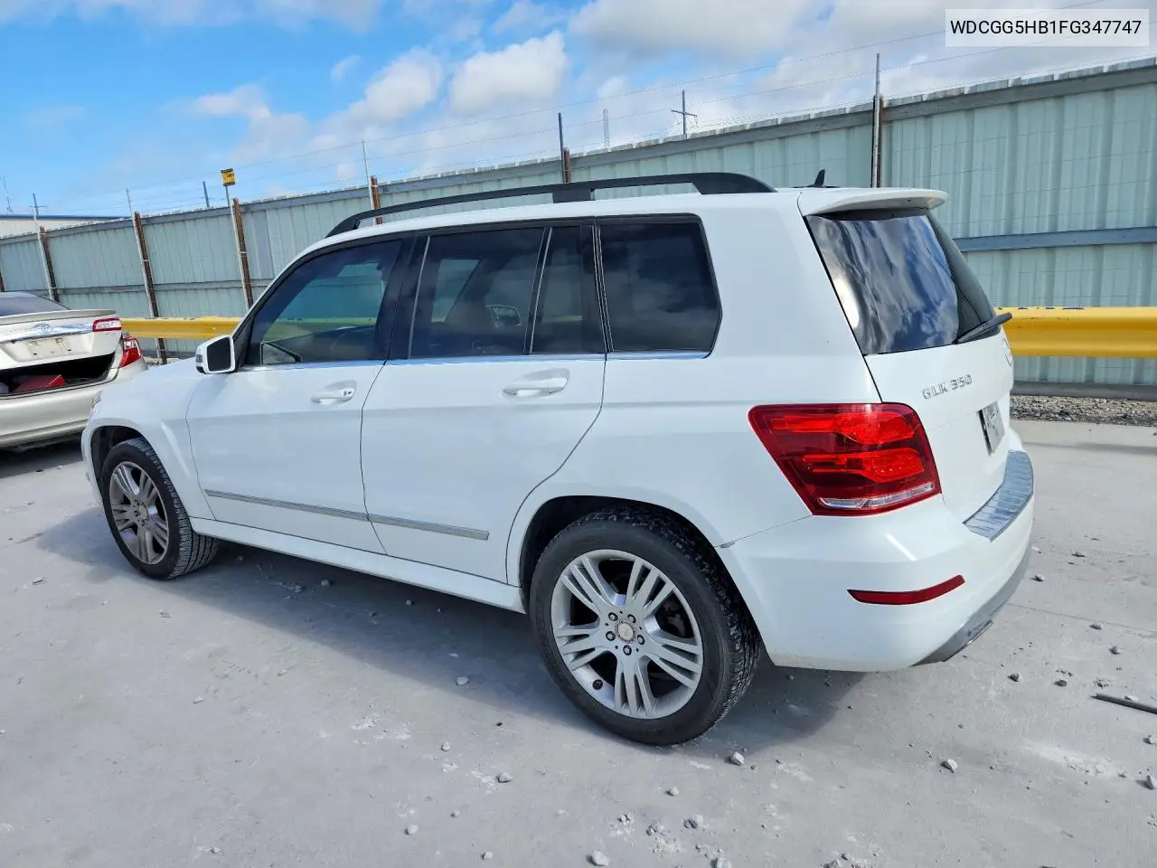 2015 Mercedes-Benz Glk 350 VIN: WDCGG5HB1FG347747 Lot: 56998556