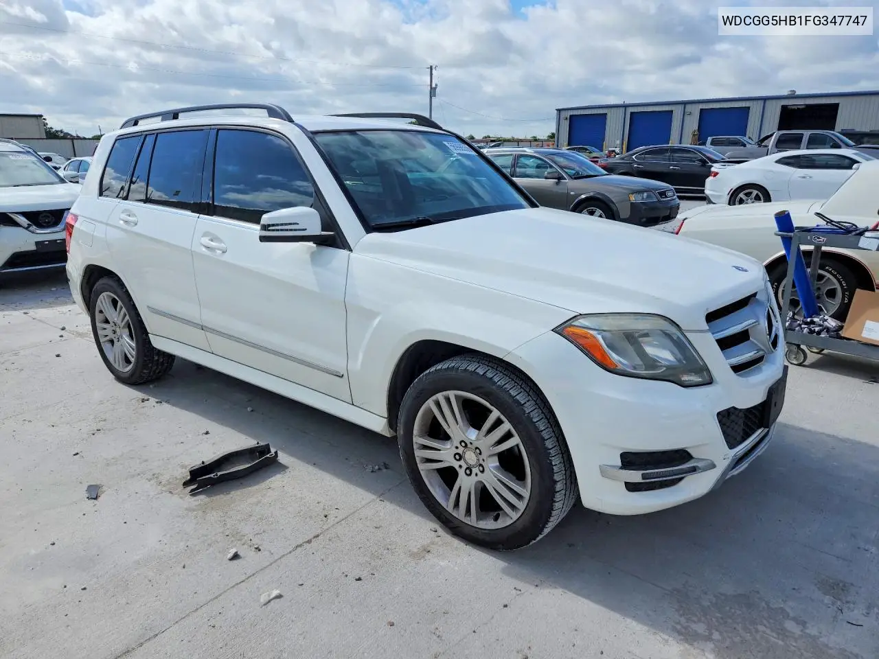 2015 Mercedes-Benz Glk 350 VIN: WDCGG5HB1FG347747 Lot: 56998556