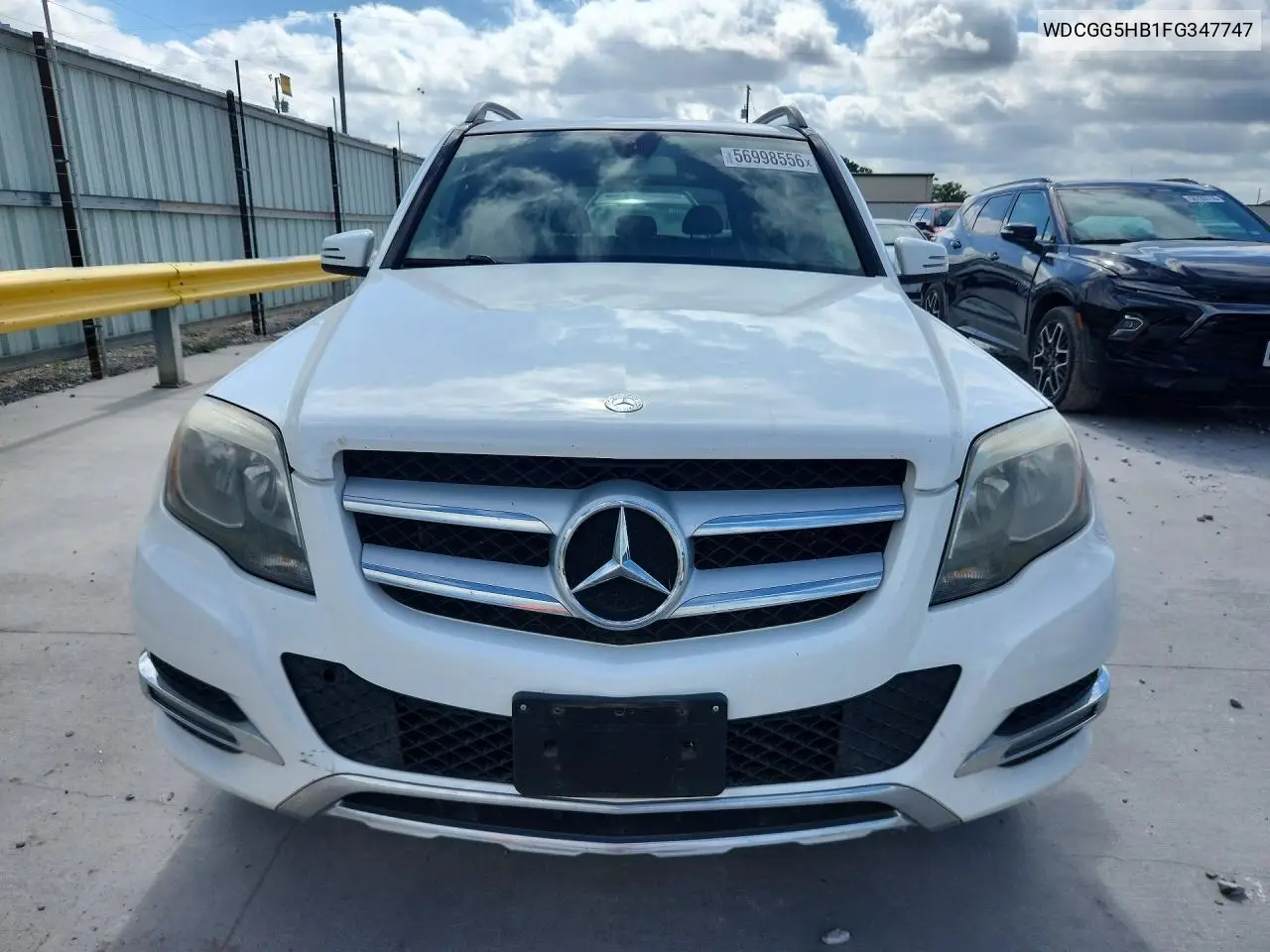 2015 Mercedes-Benz Glk 350 VIN: WDCGG5HB1FG347747 Lot: 56998556