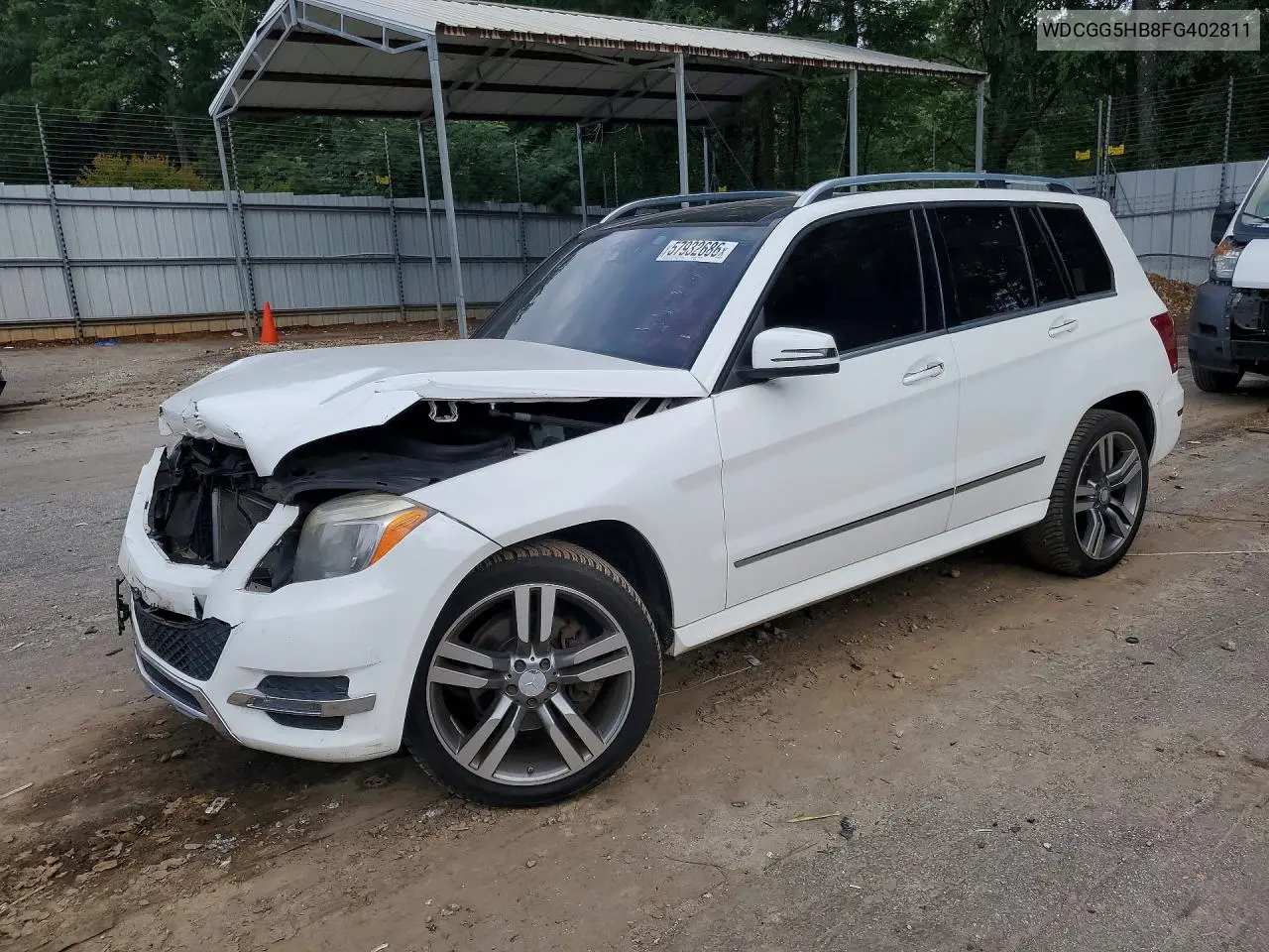 2015 Mercedes-Benz Glk 350 VIN: WDCGG5HB8FG402811 Lot: 57932686