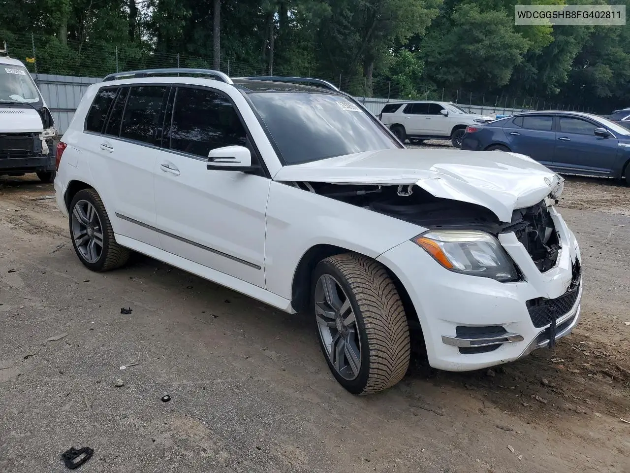 2015 Mercedes-Benz Glk 350 VIN: WDCGG5HB8FG402811 Lot: 57932686