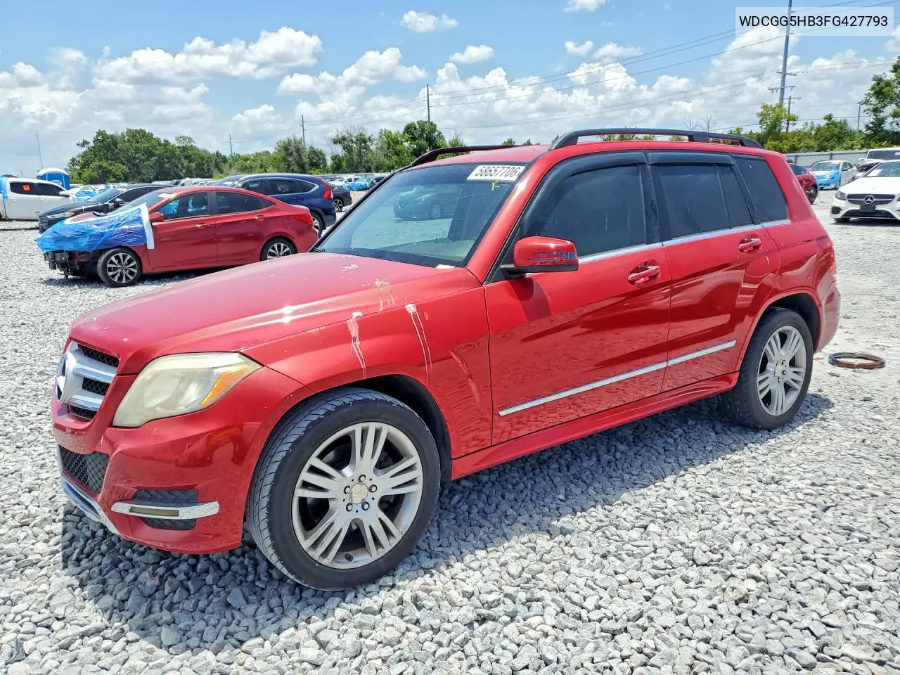 WDCGG5HB3FG427793 2015 Mercedes-Benz Glk 350