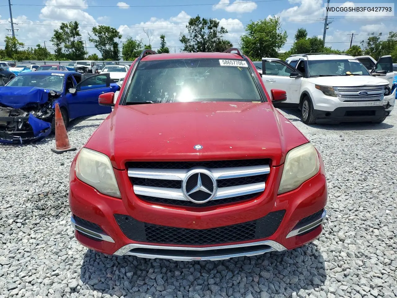 WDCGG5HB3FG427793 2015 Mercedes-Benz Glk 350
