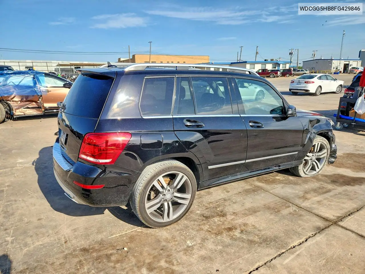 2015 Mercedes-Benz Glk 350 VIN: WDCGG5HB8FG429846 Lot: 58802526