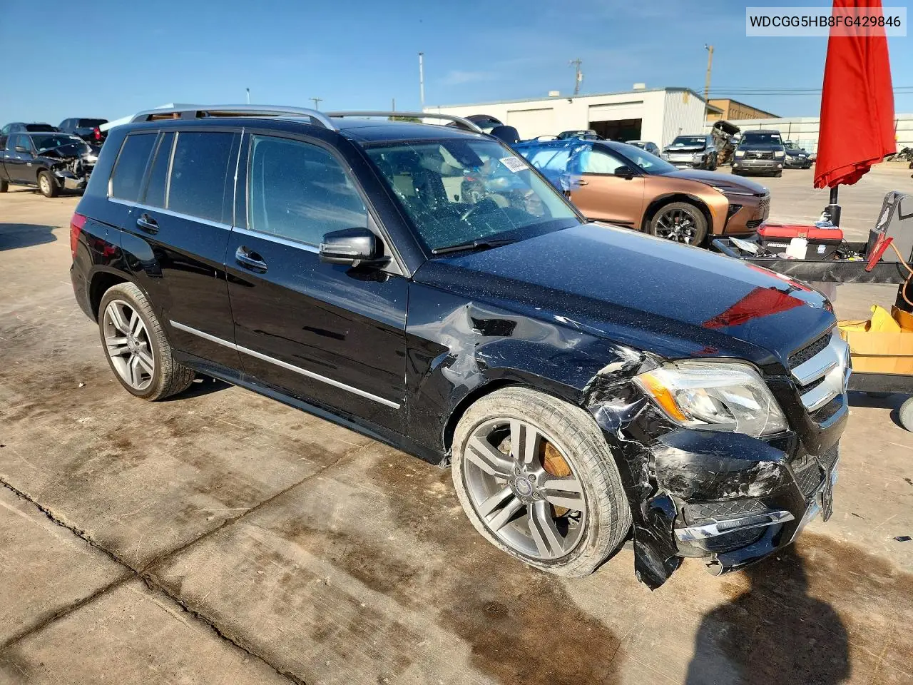 2015 Mercedes-Benz Glk 350 VIN: WDCGG5HB8FG429846 Lot: 58802526