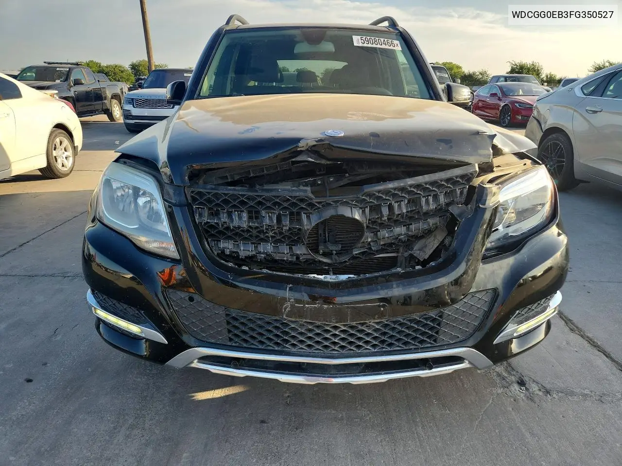 2015 Mercedes-Benz Glk 250 Bluetec VIN: WDCGG0EB3FG350527 Lot: 59080466