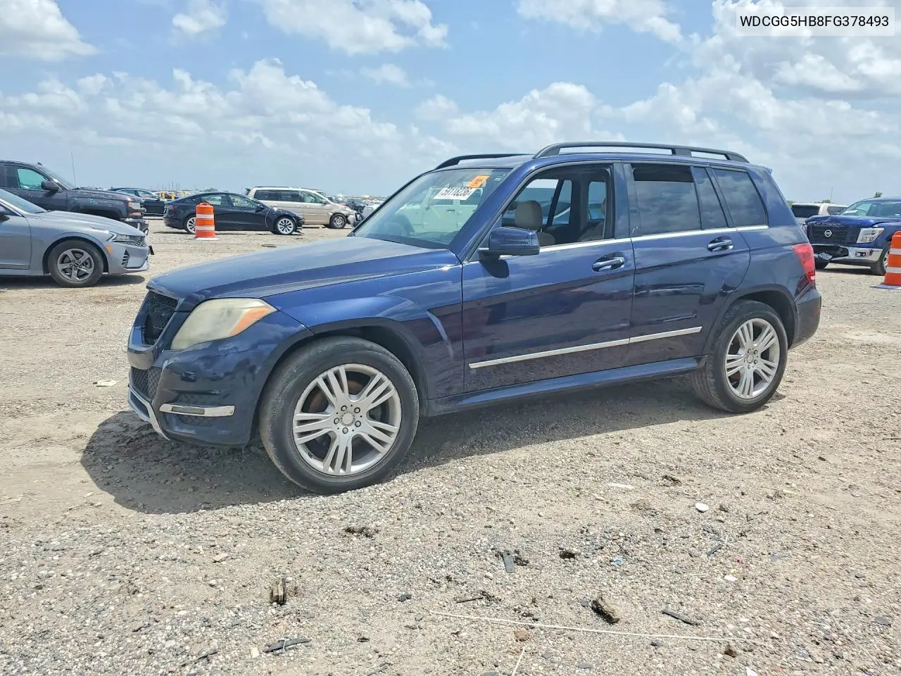 2015 Mercedes-Benz Glk 350 VIN: WDCGG5HB8FG378493 Lot: 59118236