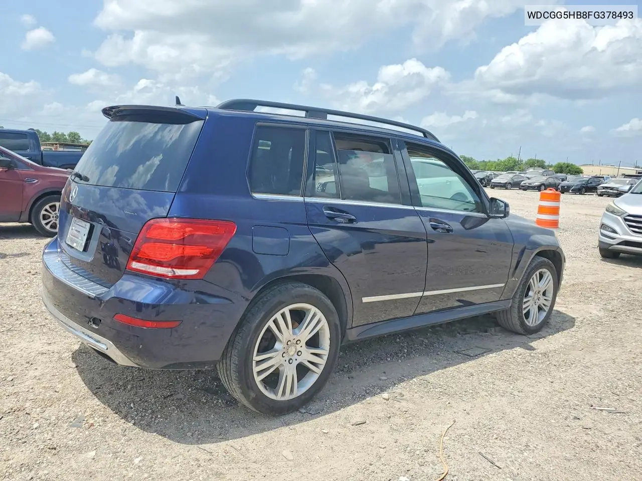2015 Mercedes-Benz Glk 350 VIN: WDCGG5HB8FG378493 Lot: 59118236