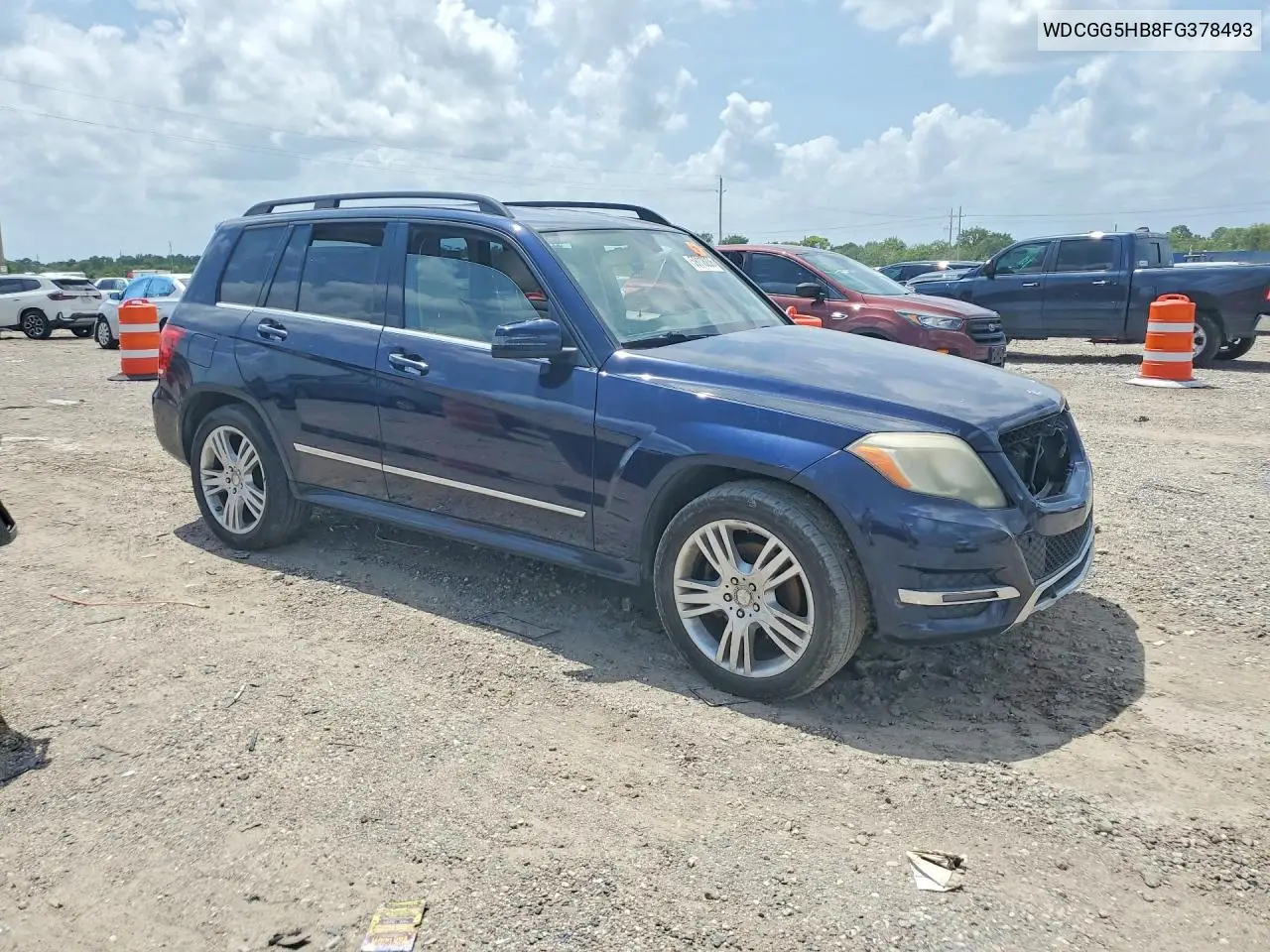 2015 Mercedes-Benz Glk 350 VIN: WDCGG5HB8FG378493 Lot: 59118236