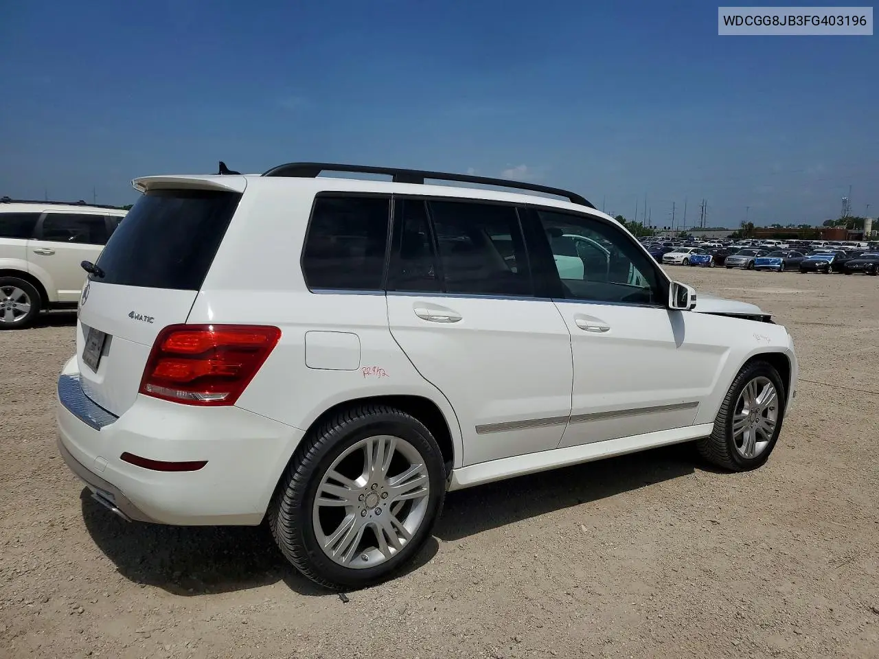 2015 Mercedes-Benz Glk 350 4Matic VIN: WDCGG8JB3FG403196 Lot: 59133826