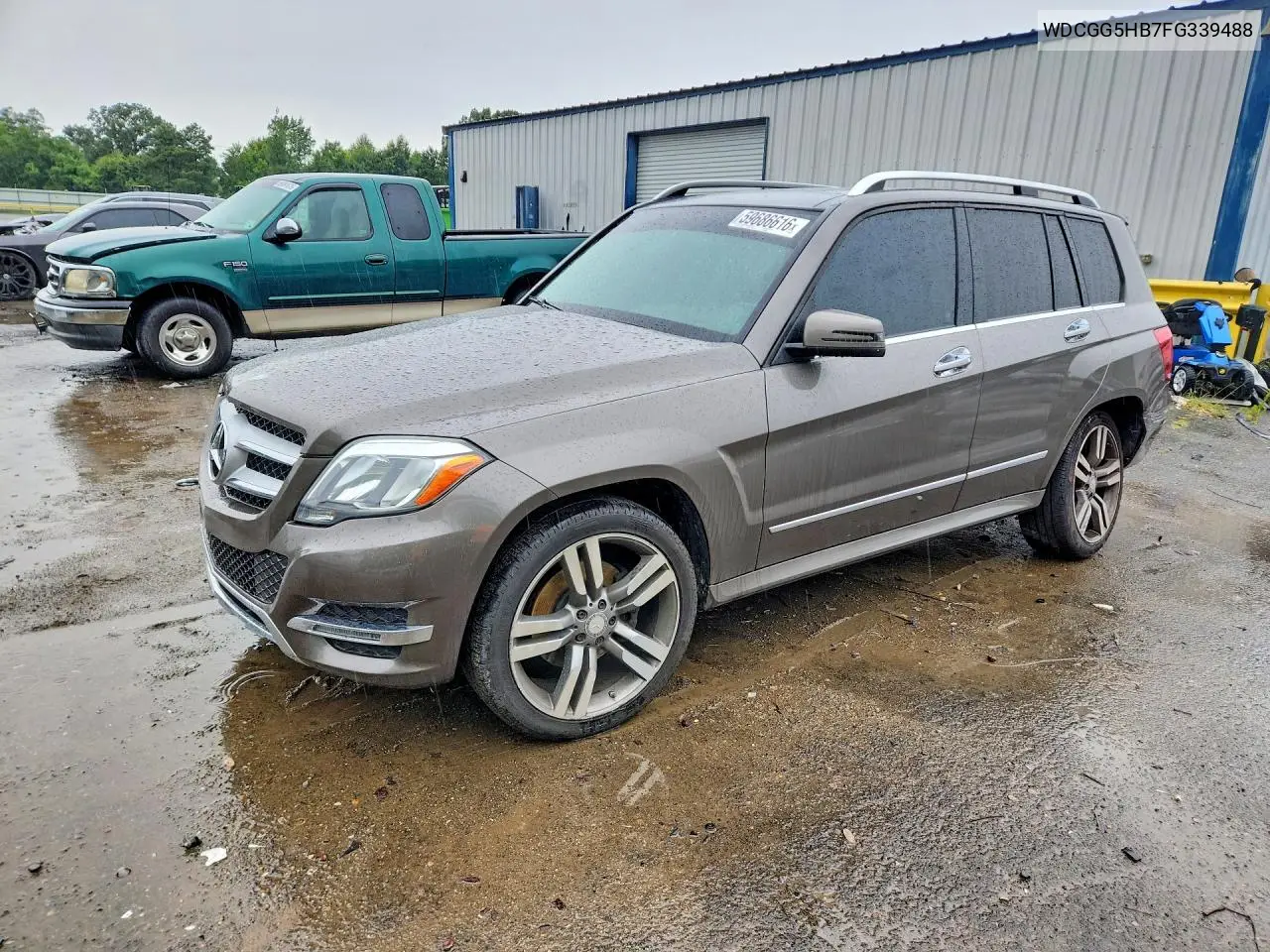 2015 Mercedes-Benz Glk 350 VIN: WDCGG5HB7FG339488 Lot: 59686616