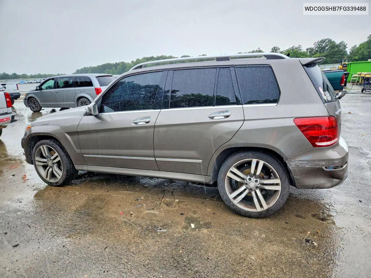 2015 Mercedes-Benz Glk 350 VIN: WDCGG5HB7FG339488 Lot: 59686616