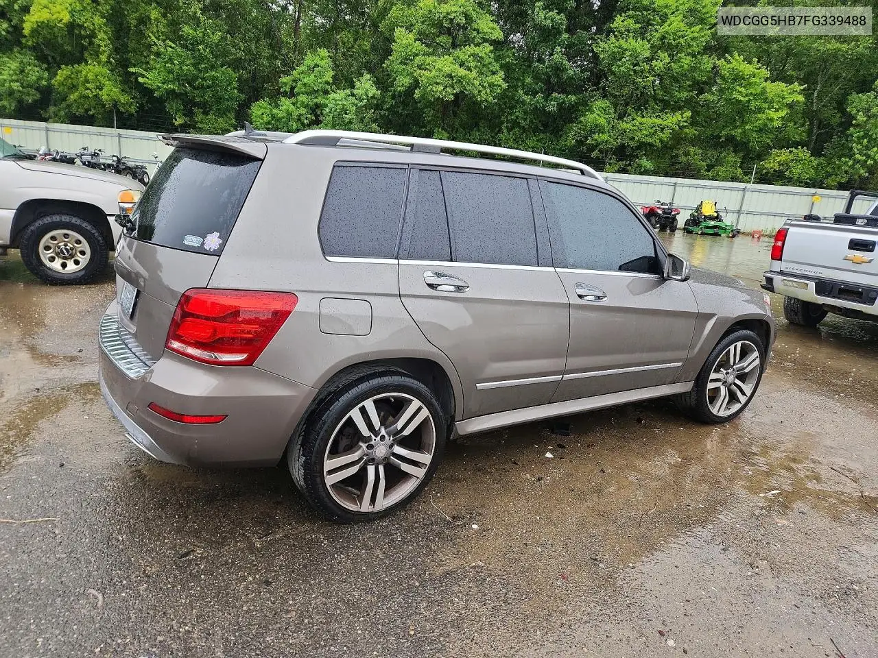 2015 Mercedes-Benz Glk 350 VIN: WDCGG5HB7FG339488 Lot: 59686616