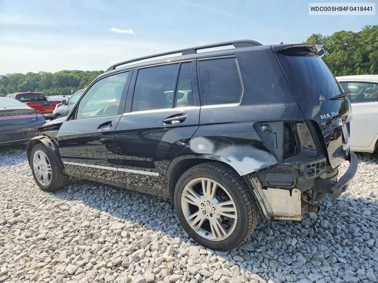 2015 Mercedes-Benz Glk 350 VIN: WDCGG5HB4FG418441 Lot: 59700036