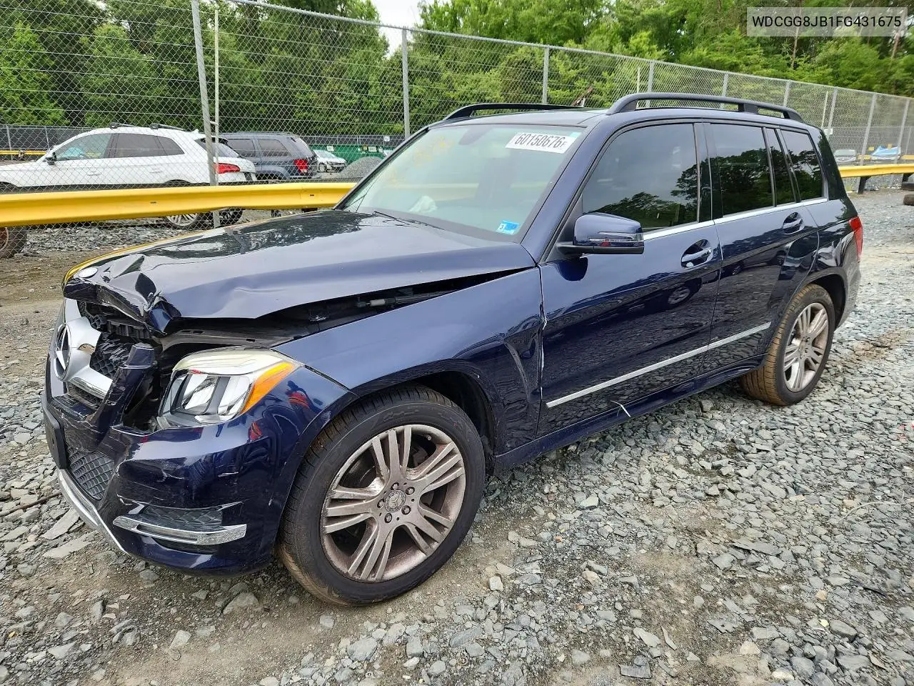 2015 Mercedes-Benz Glk 350 4Matic VIN: WDCGG8JB1FG431675 Lot: 60150676