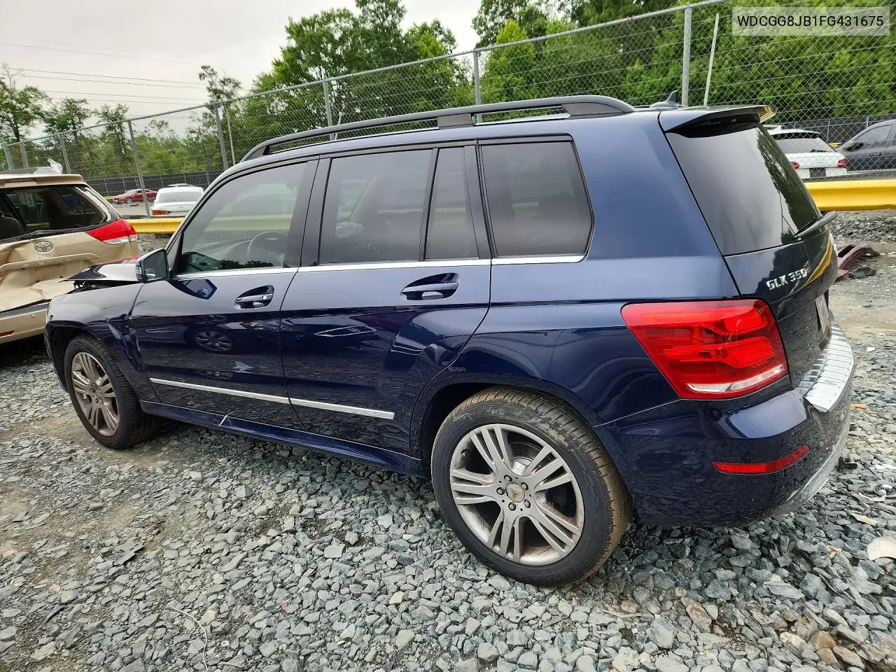 2015 Mercedes-Benz Glk 350 4Matic VIN: WDCGG8JB1FG431675 Lot: 60150676