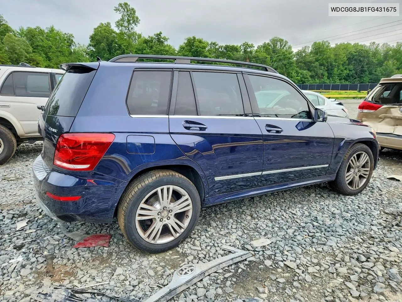 2015 Mercedes-Benz Glk 350 4Matic VIN: WDCGG8JB1FG431675 Lot: 60150676