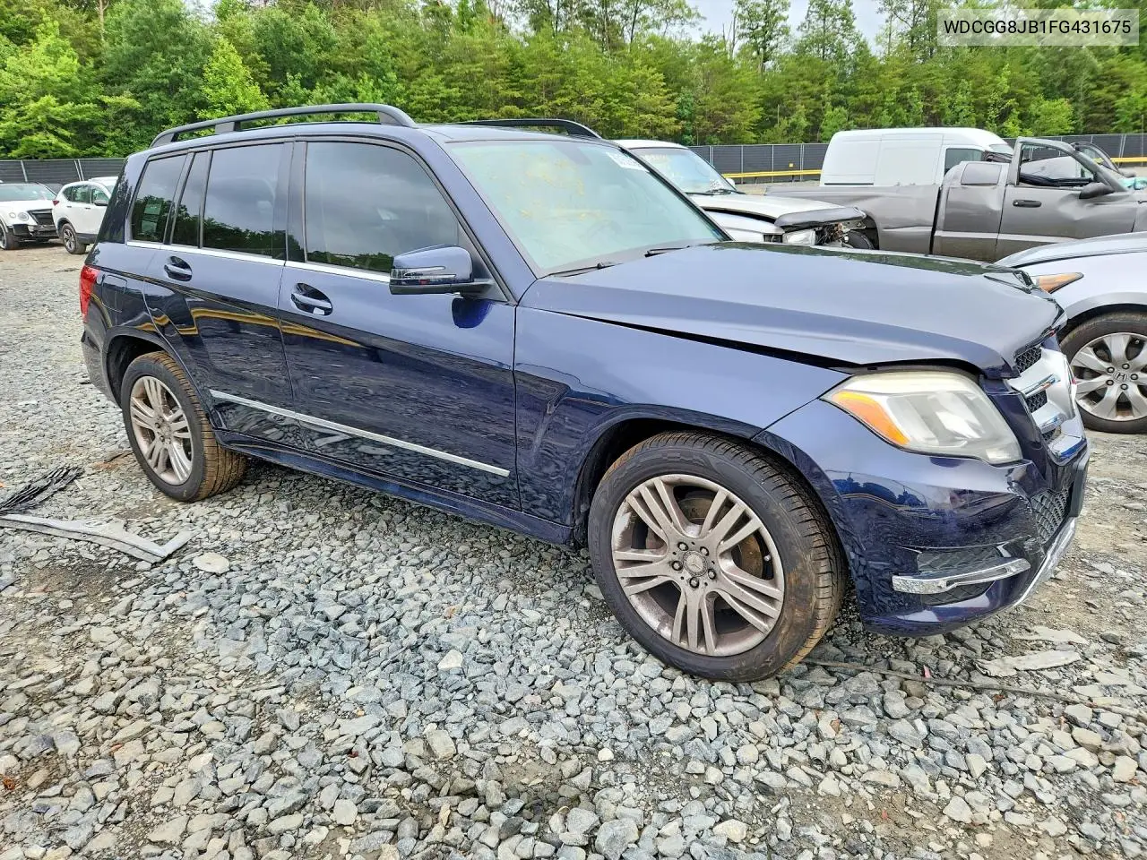 2015 Mercedes-Benz Glk 350 4Matic VIN: WDCGG8JB1FG431675 Lot: 60150676