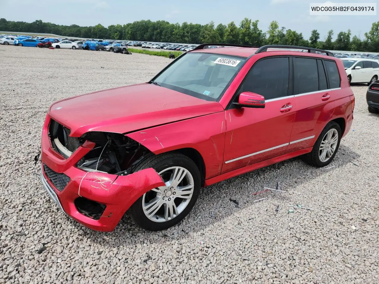 2015 Mercedes-Benz Glk 350 VIN: WDCGG5HB2FG439174 Lot: 60923616