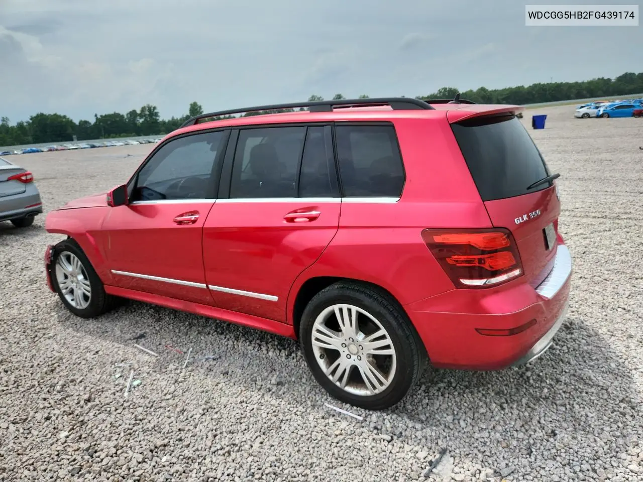 2015 Mercedes-Benz Glk 350 VIN: WDCGG5HB2FG439174 Lot: 60923616