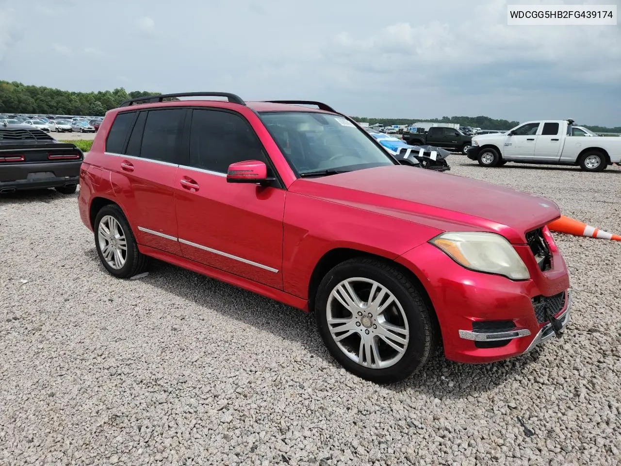 2015 Mercedes-Benz Glk 350 VIN: WDCGG5HB2FG439174 Lot: 60923616