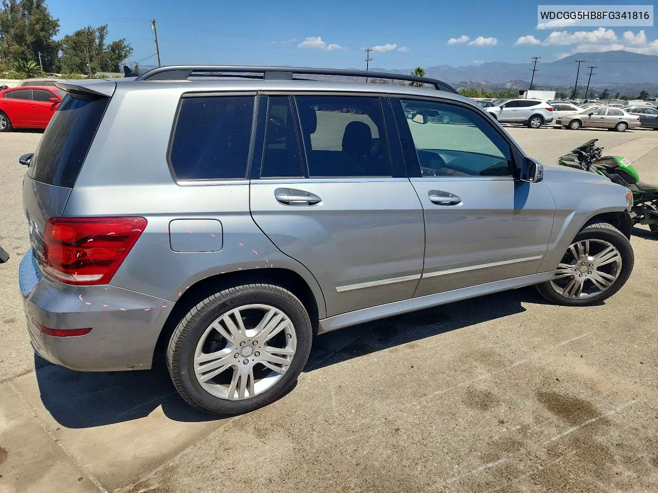 2015 Mercedes-Benz Glk 350 VIN: WDCGG5HB8FG341816 Lot: 61224626