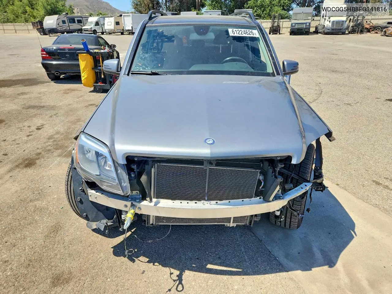 2015 Mercedes-Benz Glk 350 VIN: WDCGG5HB8FG341816 Lot: 61224626