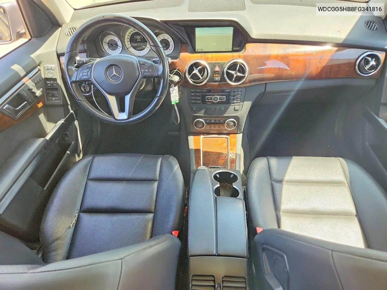2015 Mercedes-Benz Glk 350 VIN: WDCGG5HB8FG341816 Lot: 61224626