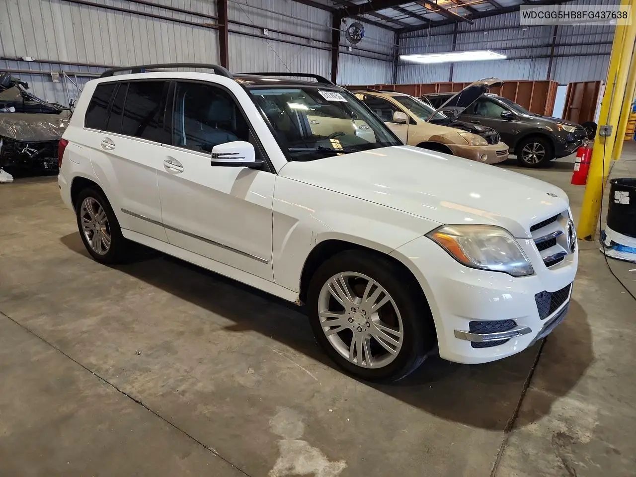 2015 Mercedes-Benz Glk 350 VIN: WDCGG5HB8FG437638 Lot: 61279756