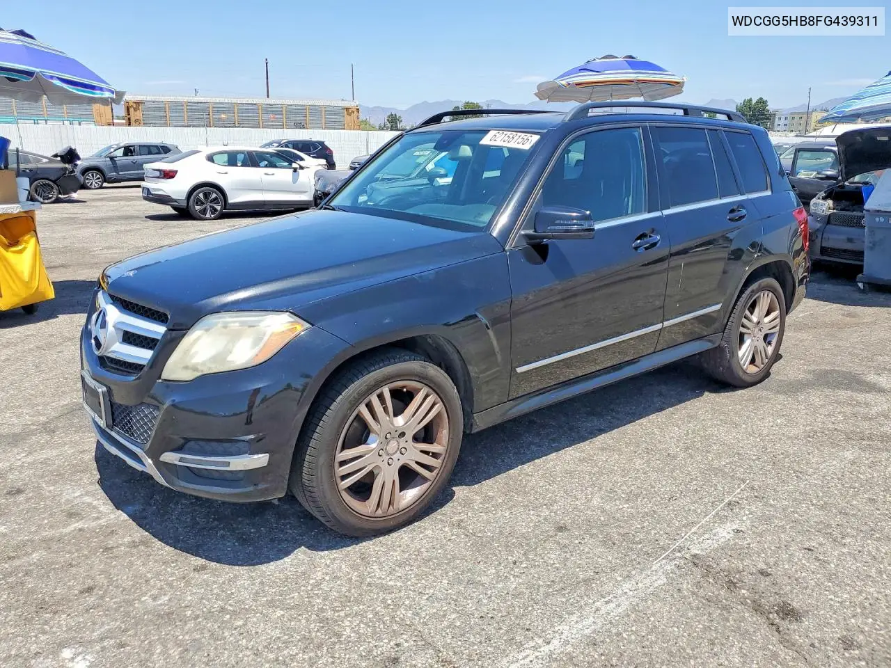 2015 Mercedes-Benz Glk 350 VIN: WDCGG5HB8FG439311 Lot: 62158156