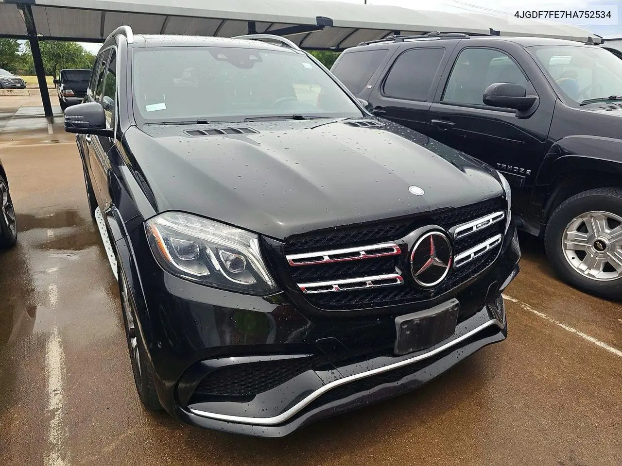 2017 Mercedes-Benz Gls 63 Amg 4Matic VIN: 4JGDF7FE7HA752534 Lot: 59662626
