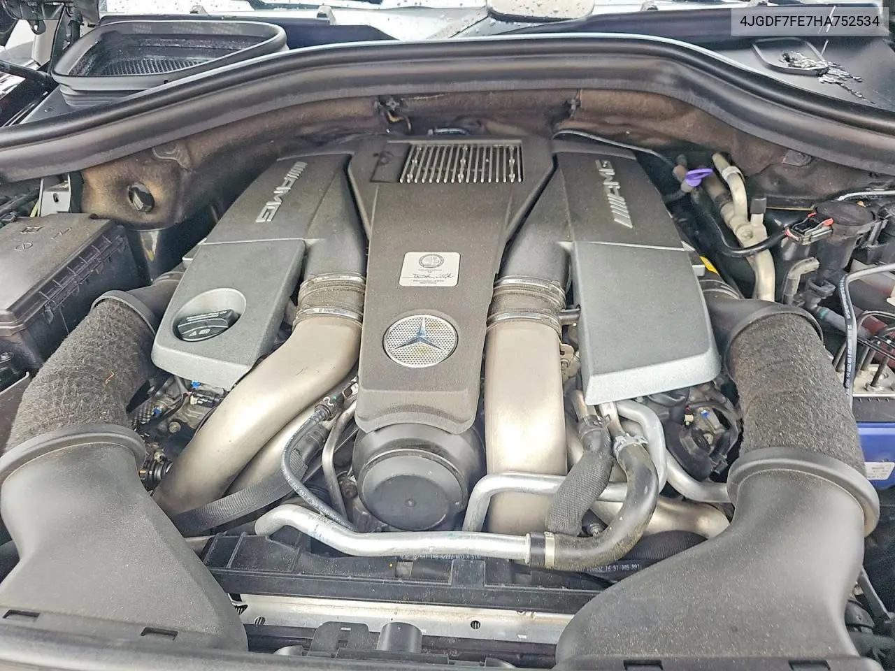 2017 Mercedes-Benz Gls 63 Amg 4Matic VIN: 4JGDF7FE7HA752534 Lot: 59662626