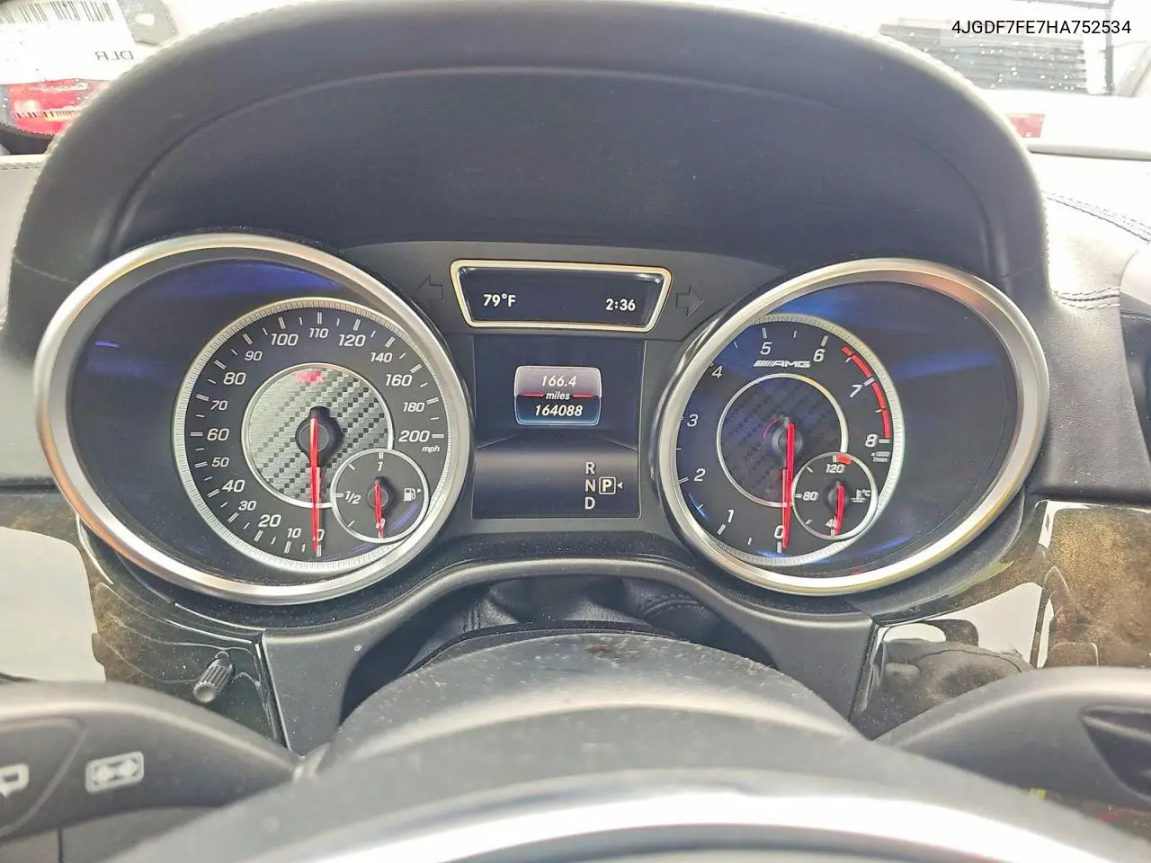 2017 Mercedes-Benz Gls 63 Amg 4Matic VIN: 4JGDF7FE7HA752534 Lot: 59662626